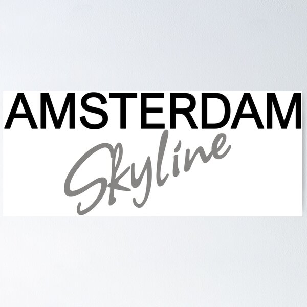 Item preview, Amsterdam Skyline designed and sold by Gom--s.
