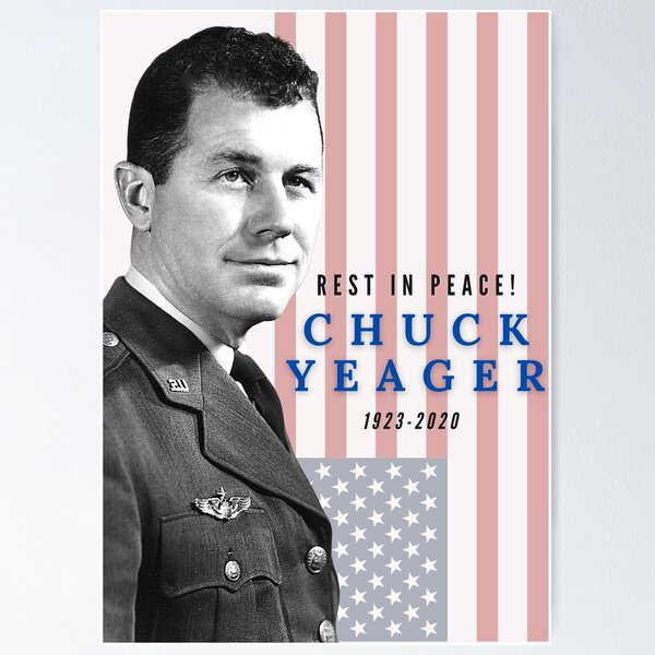 Item preview, Rest In Peace Chuck Yeager designed and sold by Uaryan.