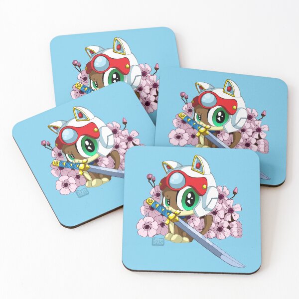 Item preview, Samurai Pizza Kitten Speedy designed and sold by Happy Bitey Snake.