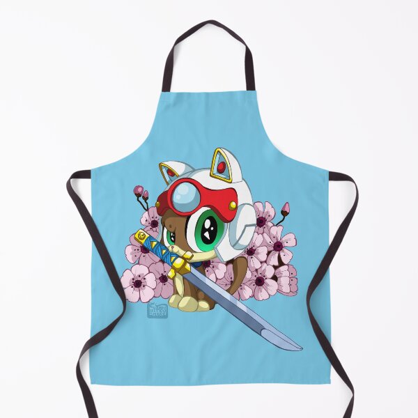 Item preview, Samurai Pizza Kitten Speedy designed and sold by Happy Bitey Snake.