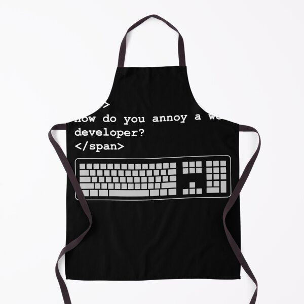 Item preview, <div> how do you annoy a web developer? </span> designed and sold by Grinover.