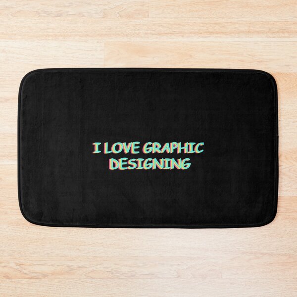 Item preview, I LOVE GRAPHIC DESIGNING (COMIC SANS) designed and sold by arrogantdesign.