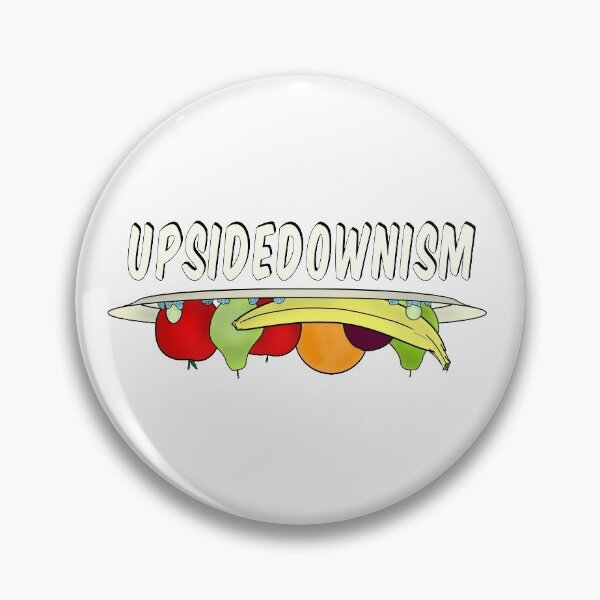 Item preview, upsidedownism Taskmaster fruit plate with blue tac  designed and sold by KristopherBel.