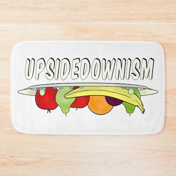 Item preview, upsidedownism Taskmaster fruit plate with blue tac  designed and sold by KristopherBel.
