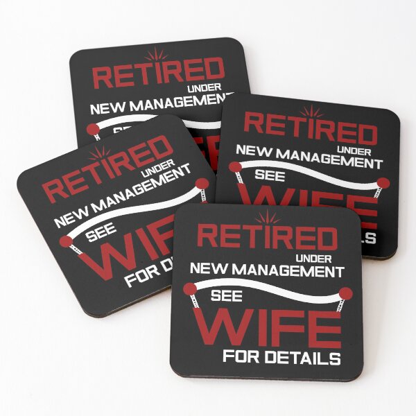 Item preview, Retired Under New Management See Wife For Details Funny Retirement designed and sold by AshzShop.