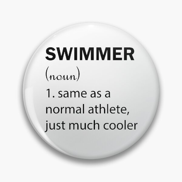 Item preview, funny swimmer definition designed and sold by PRINTED ..