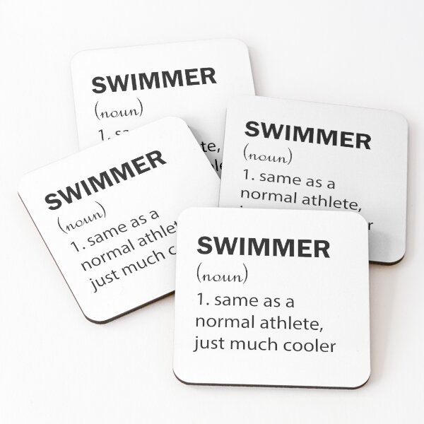Item preview, funny swimmer definition designed and sold by PRINTED ..