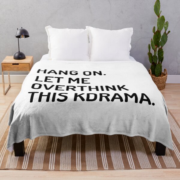 Item preview, Hang on let me overthink this kdrama designed and sold by KdramaSayQuote.