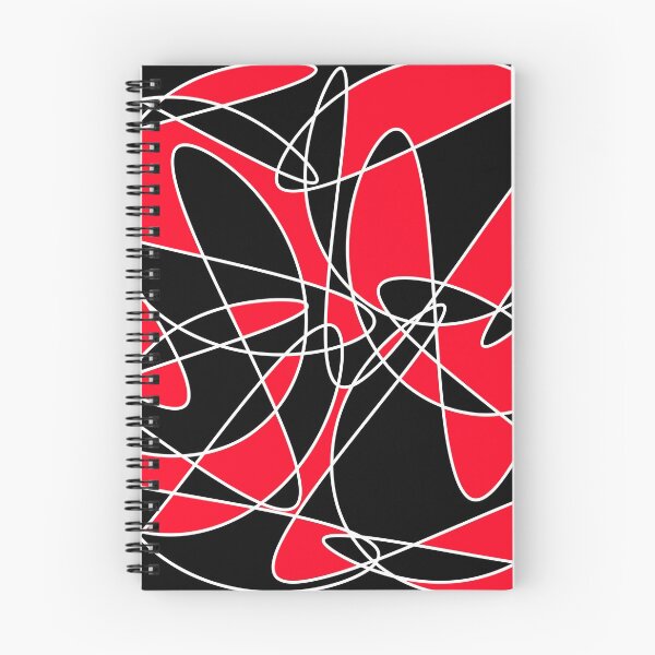 Item preview, Abstract pattern - red and black. designed and sold by K.S ART.