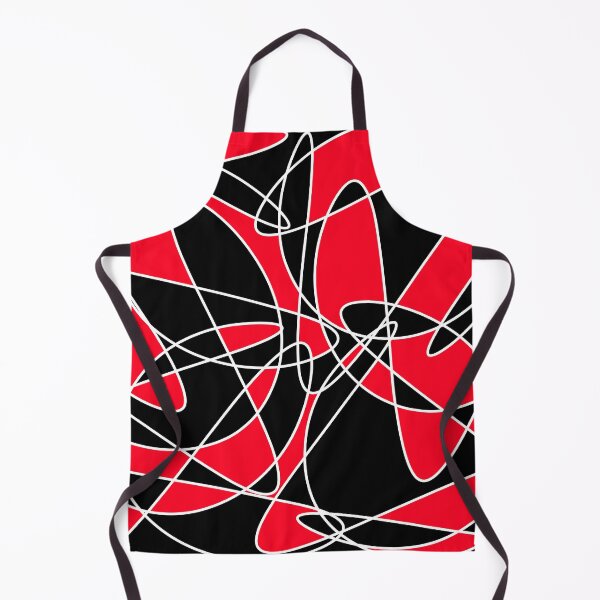 Item preview, Abstract pattern - red and black. designed and sold by K.S ART.