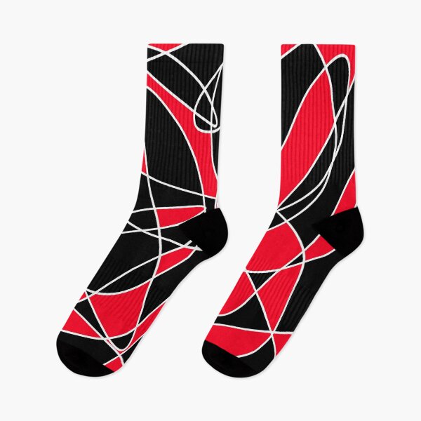 Item preview, Abstract pattern - red and black. designed and sold by K.S ART.