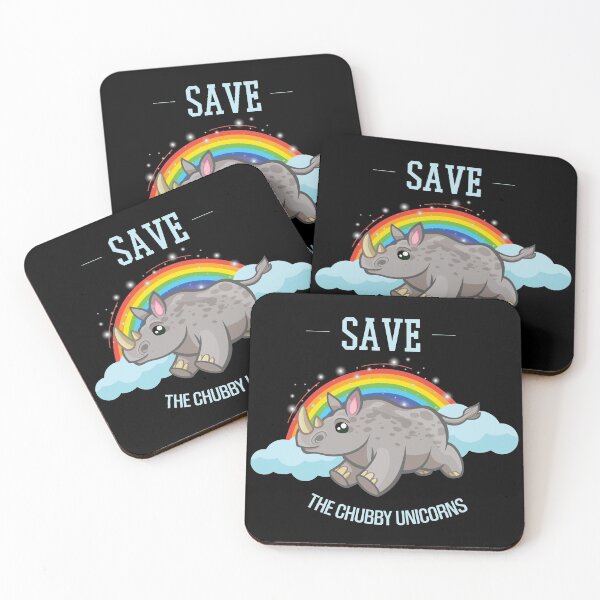 Item preview, Save The Chubby Unicorns Funny Rhino designed and sold by artado.