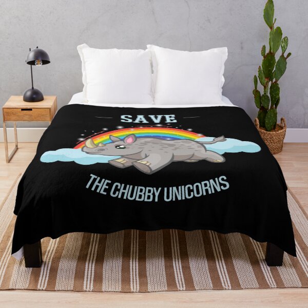 Item preview, Save The Chubby Unicorns Funny Rhino designed and sold by artado.