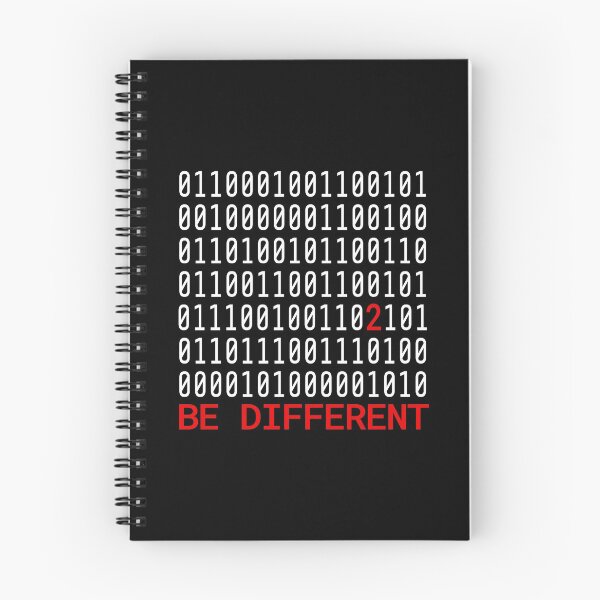 Item preview, Be Different - Binary Code designed and sold by GamerGetup.