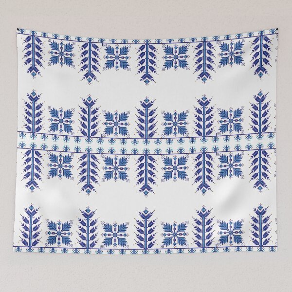 Item preview, Traditional Motif, Embroidery Blue Motif designed and sold by danaJG.