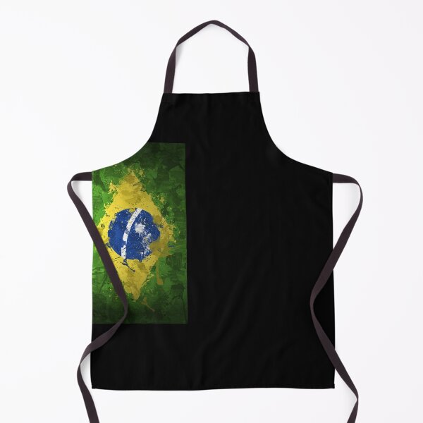Item preview, Brazil Flag Brasil National Watercolor Brazilian designed and sold by majuga.