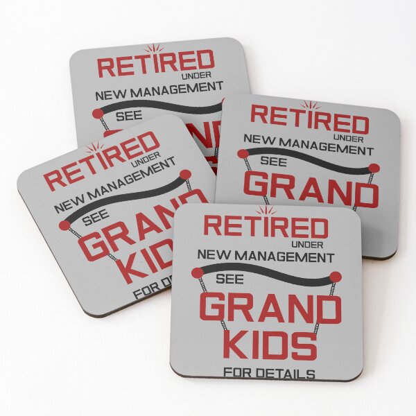 Item preview, Copy of Retired Under New Management See Grand Kids For Details Funny Retirement designed and sold by AshzShop.