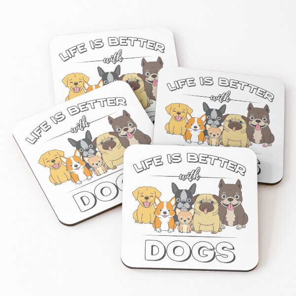 Item preview, Life is better with Dogs designed and sold by csoDesign.