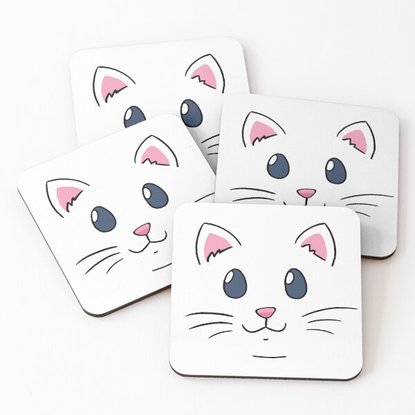 Item preview, Cute Cat Face designed and sold by Mriganka Gogoi.