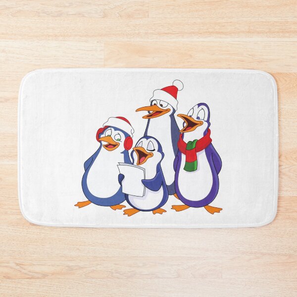 Item preview, Christmas Penguins Singing Christmas Carol Songs designed and sold by treasure-crafts.