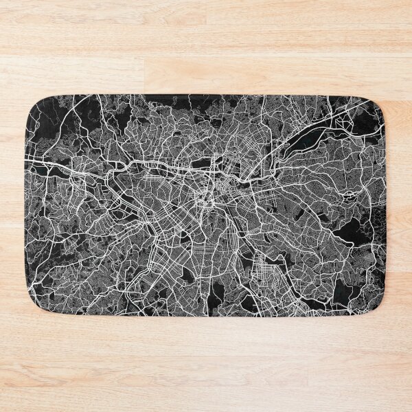 Item preview, Sao Paulo City Map of Brazil - Dark designed and sold by deMAP.