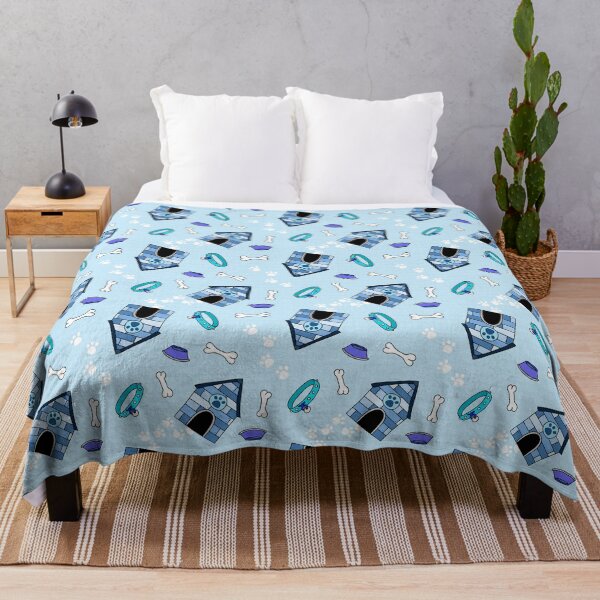 Item preview, Dog Paradise in Blue designed and sold by The Wellington Boot.