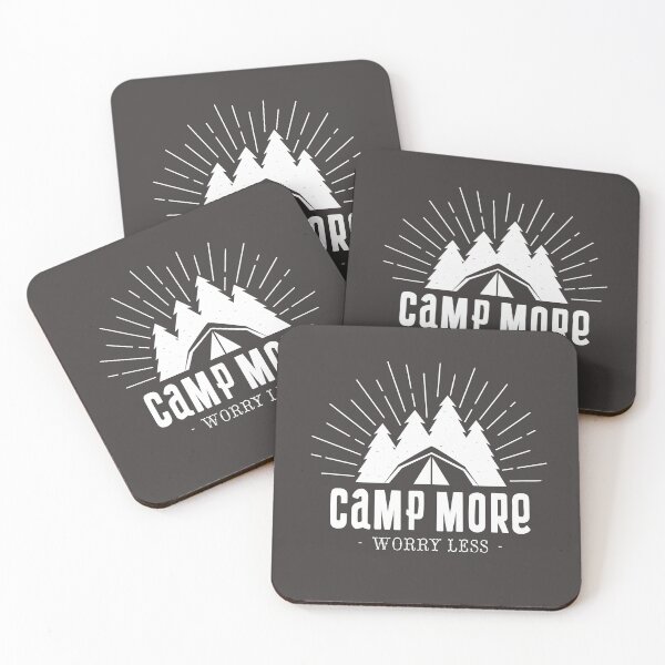 Item preview, Camp More Worry Less designed and sold by Mriganka Gogoi.