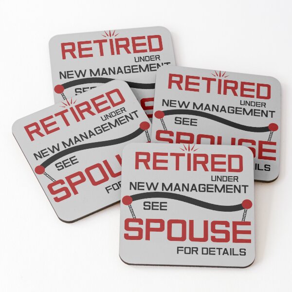 Item preview, Retired Under New Management See Spouse For Details Funny Retirement designed and sold by AshzShop.