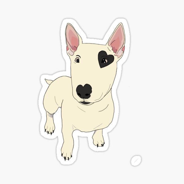 Item preview, Bull terrier love designed and sold by BeenSizzle.