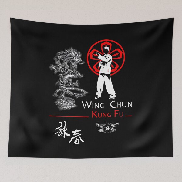 Item preview, Wing Chun Kung Fu Dragon Spirit - Martial Arts Design designed and sold by Zanshin-Art.