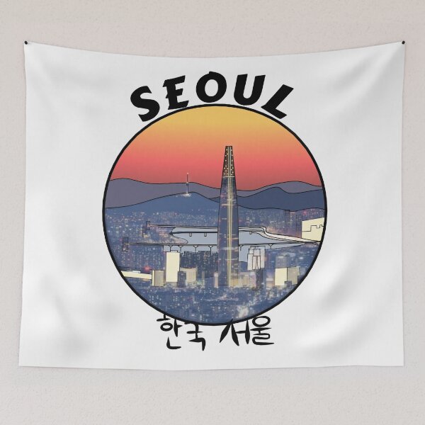Item preview, Seoul Nightview designed and sold by lfdbc.
