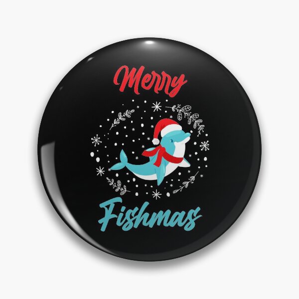 Item preview,  Merry Fishmas Funny Fishing Christmas Gift | Fish Apparel designed and sold by wackodesign.