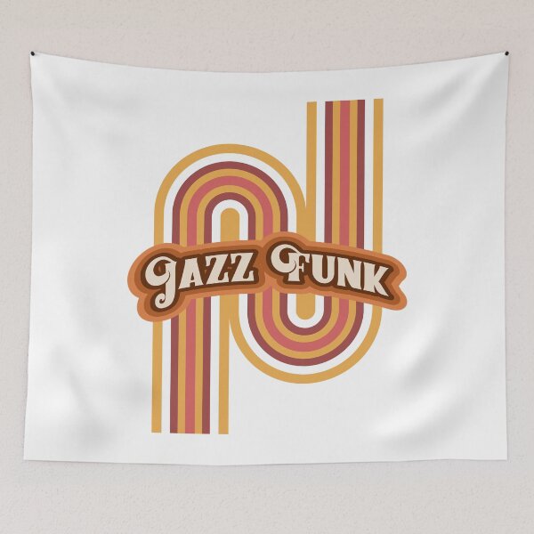 Item preview, Jazz Funk Music Retro 70's Design designed and sold by RedOakDesigns.