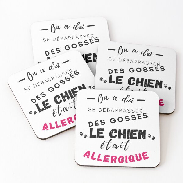 Item preview, Allergic dog We had to get rid of the kids the dog was allergic designed and sold by Olympique1359.