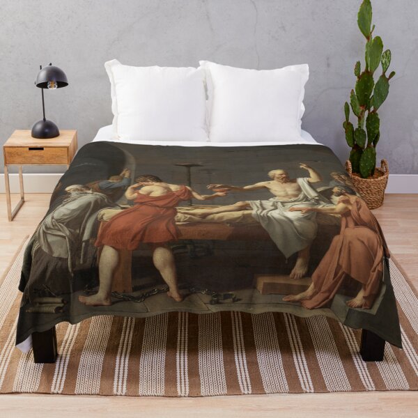 Item preview, The Death of Socrates by Jacques-Louis David - Vintage Art designed and sold by RickE.