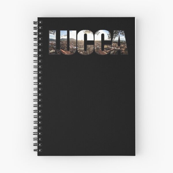 Item preview, Panorama of the Italian town of Lucca combined with the name designed and sold by CaptainWheels.