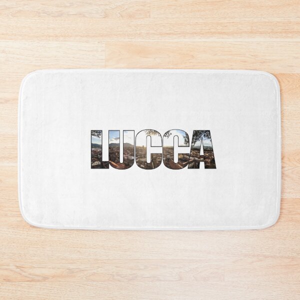 Item preview, Panorama of the Italian town of Lucca combined with the name designed and sold by CaptainWheels.