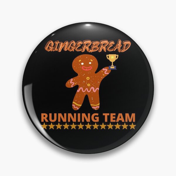 Item preview, Gingerbread Running Team designed and sold by Vibing-Right.