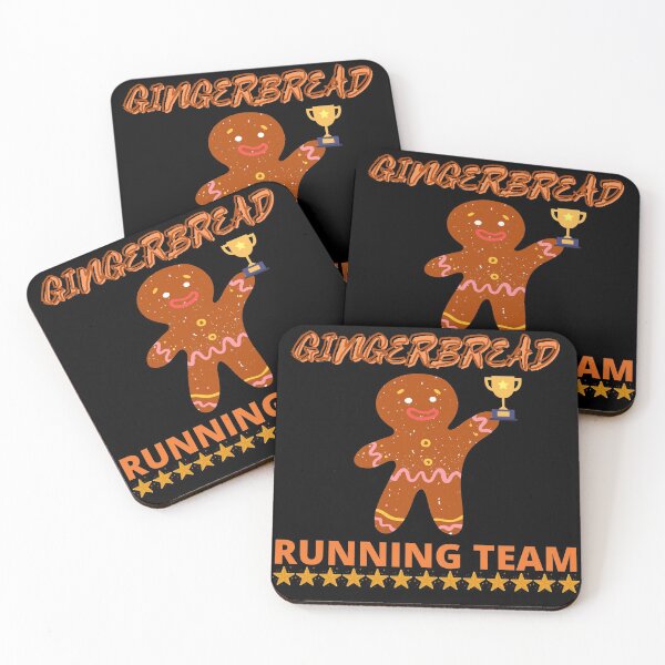 Item preview, Gingerbread Running Team designed and sold by Vibing-Right.