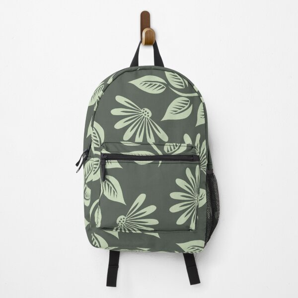 Item preview, green leaf and flower designed and sold by Kmerchdesign.