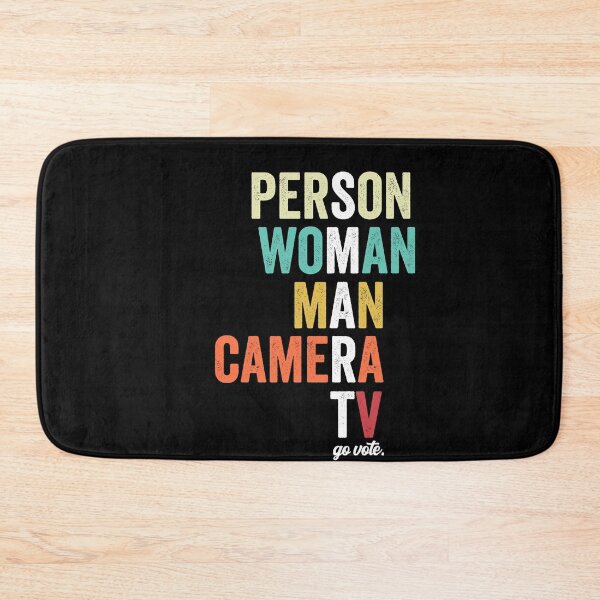 Item preview, Person. Woman. Man. Camera. TV. Go Vote! designed and sold by majuga.