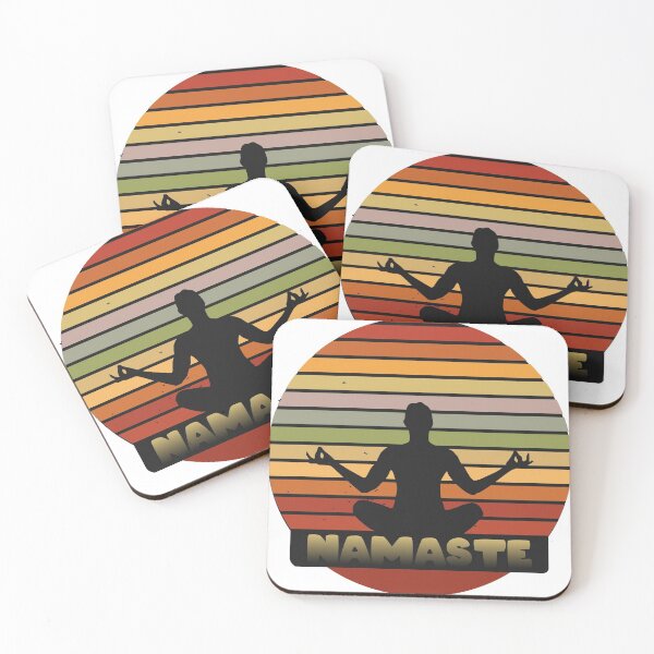 Item preview, Yoga meditation namaste woman saying sport gift designed and sold by carlos-ideas.
