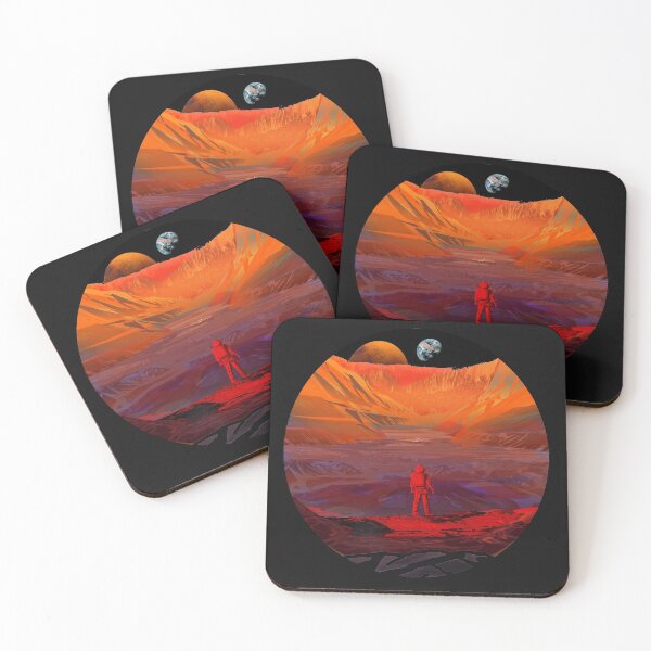 Item preview, City On Mars A Space lover gift design designed and sold by HINDAM4U.