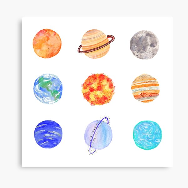 planets Canvas Print