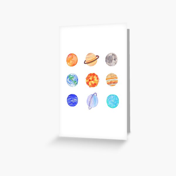 Item preview, planets designed and sold by hallesiegel.