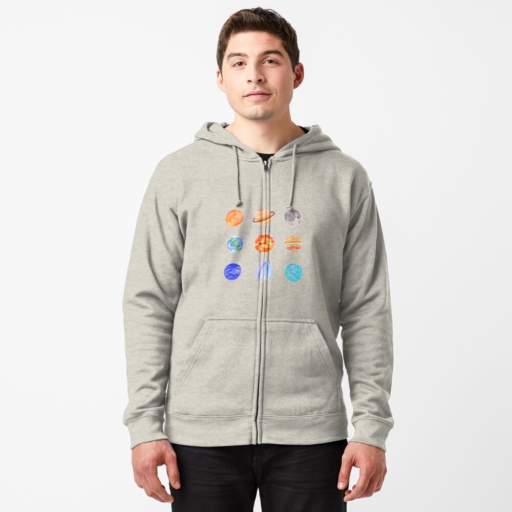 Item preview, Zipped Hoodie designed and sold by hallesiegel.