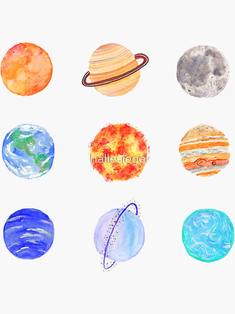 planets by hallesiegel