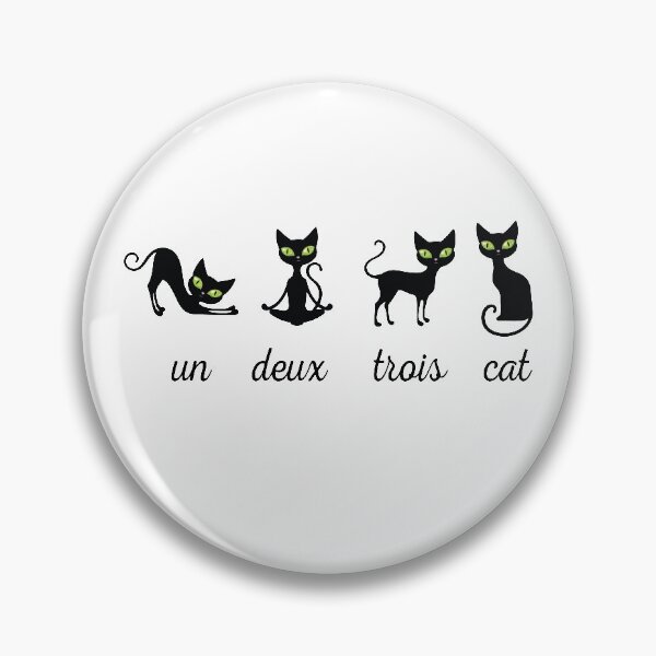 Item preview, Funny Gift For Cat Lovers Un Deux Trois Cat designed and sold by Suhy.
