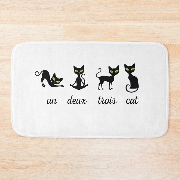 Item preview, Funny Gift For Cat Lovers Un Deux Trois Cat designed and sold by Suhy.