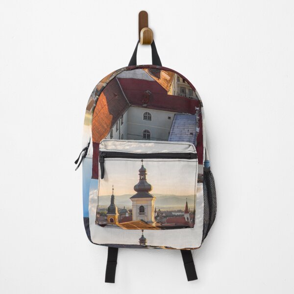 Item preview, Romania. Transylvania. Sibiu. View from the top of the Clock Tower at Sunset. designed and sold by vadim19.
